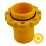 Dust hose adapter for Makita biscuit joiners and drywall jigsaws, featuring magnetic connection for.