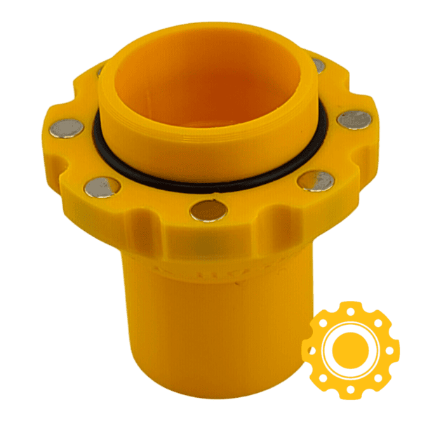 Dust hose adapter for Makita biscuit joiners and drywall jigsaws, featuring magnetic connection for.