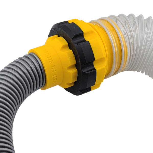 Magnetic Dust Extractor Adapter for 2-1/2" and 1-1/4" Vacuum Hoses.