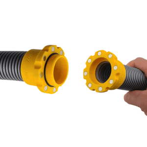 Magnetic vacuum hose quick connect adapters for woodworking dust collection systems.