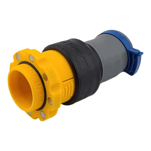 Dust collection magnetic adapter for Rockler Dust Right FlexiPort system.