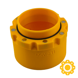 Magnetic Adapter for Milwaukee 1-7/8" & 2-1/2" Vacuum Hose — Male, Vacuum End