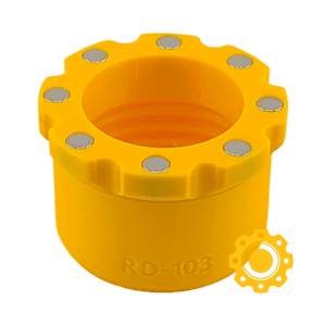 1-7/8" Magnetic Quick Connect Adapter For Ridgid Vacuum Hose — Female