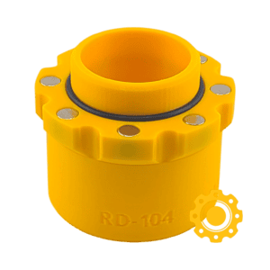 1-7/8" Magnetic Quick Connect Adapter For Ridgid Vacuum Hose — Male