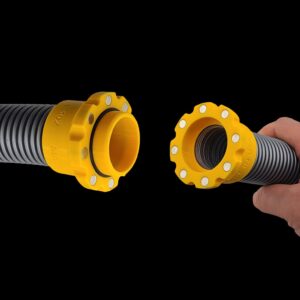 Set of TWO 1.25" / 32mm Magnetic Cen-Tec Vacuum Hose Quick Connect Adapter — Male & Female