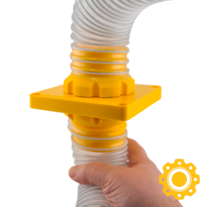 Flush Mount Benchtop Pass Through