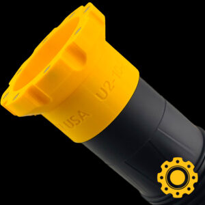 Universal 2-1/2-inch Hose Adapter - Male, Tool End