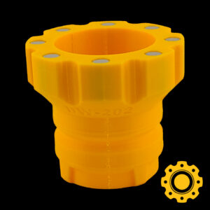DeWalt Airlock Male Hose and Vacuum Port Adapter