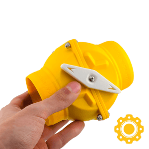 2.5-inch Ball Valve PVC-PVC