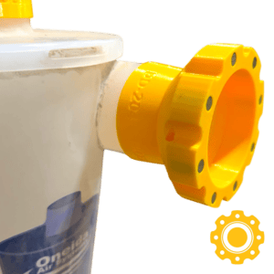 Dust Deputy Bucket Top Inlet Port Adapter - Female