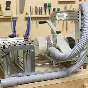 Pantorouter Gray Hose Adapter — Female